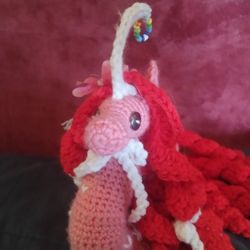 Handmade Crocheted Unicorn 
