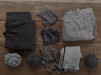 Gray Shades Newborn Photography Props