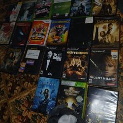 Playstation 2 And Xbox Video Games 