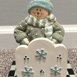 Snowman Napkin Holder