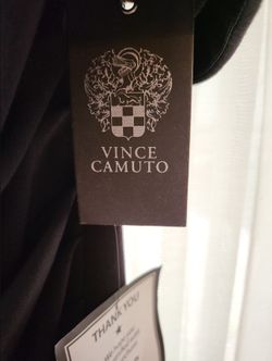 Vince Camuto Black Off the Shoulder Evening Dress, NWT