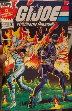 G.I. JOE EUROPEAN MISSIONS COMIC BOOK