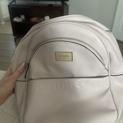 Pink Guess Backpack/bag
