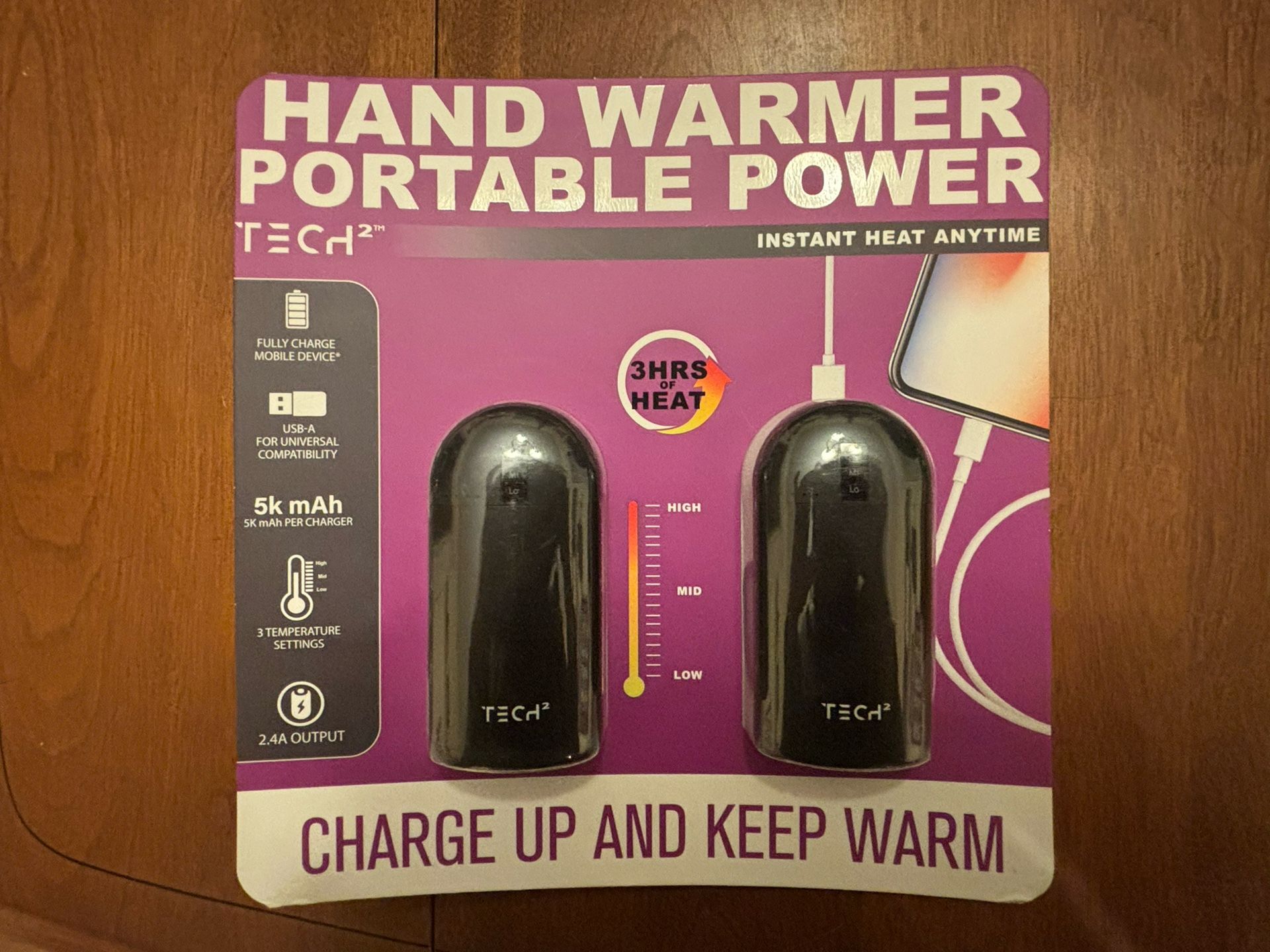 Hand Warmer Set - Rechargeable