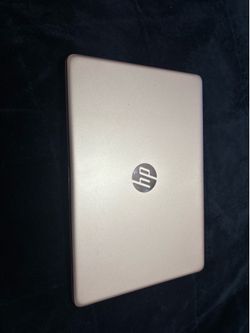 HP 14 in rose gold HD laptop