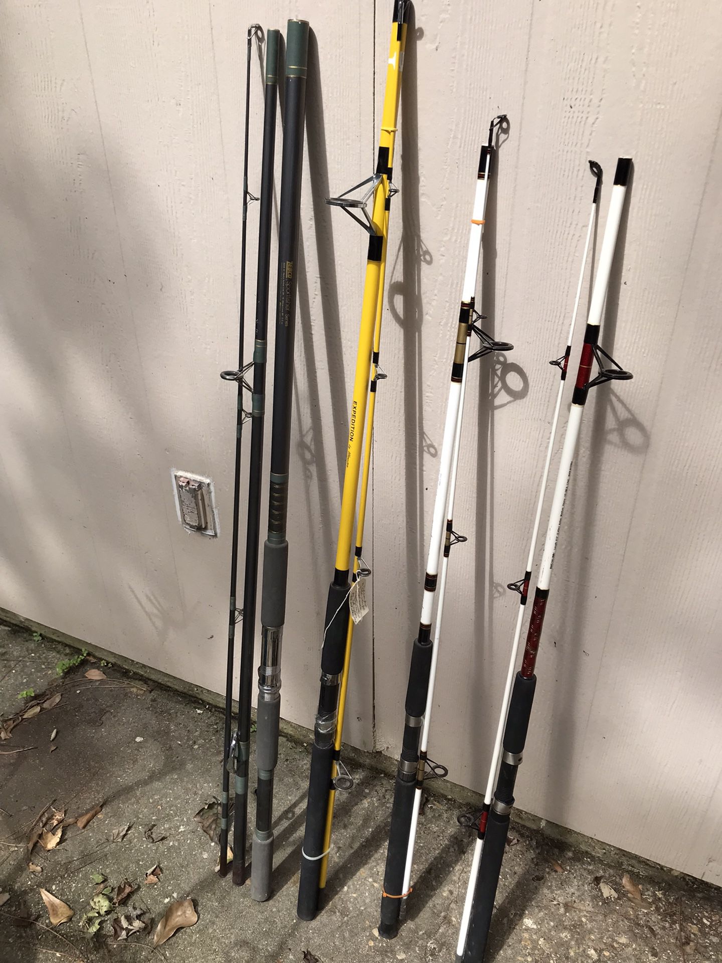 Saltwater Spinning Rods $150 For All 4