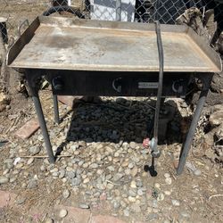 Gas Grill And Stand 