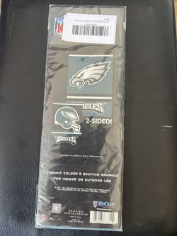 Official Philadelphia eagles 2 Sided garden flag 12.5”18”