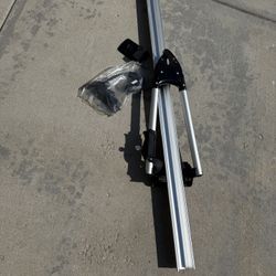 New THULE BIKE RACK Upright 599 Big Mouth fits Aeroblade Evo WingBar w/ Lock & Key
