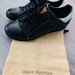 LOUIS VUITTON LOUIS VUITTON Leather shoes Black Used mens size 8