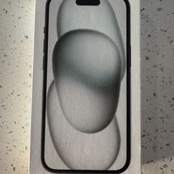 iPhone 15 Black 128GB Brand New (AT&T)