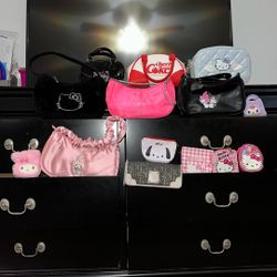 Sanrio And Random Purses And Wallets 