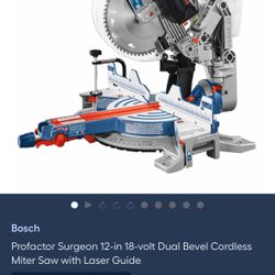 BOSCH 12 INCH 18V MITER SAW