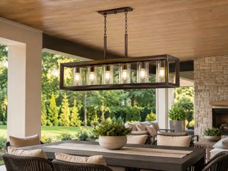 Hinkley Rhodes 29306WB 6-Light Linear Chandelier - New in Box