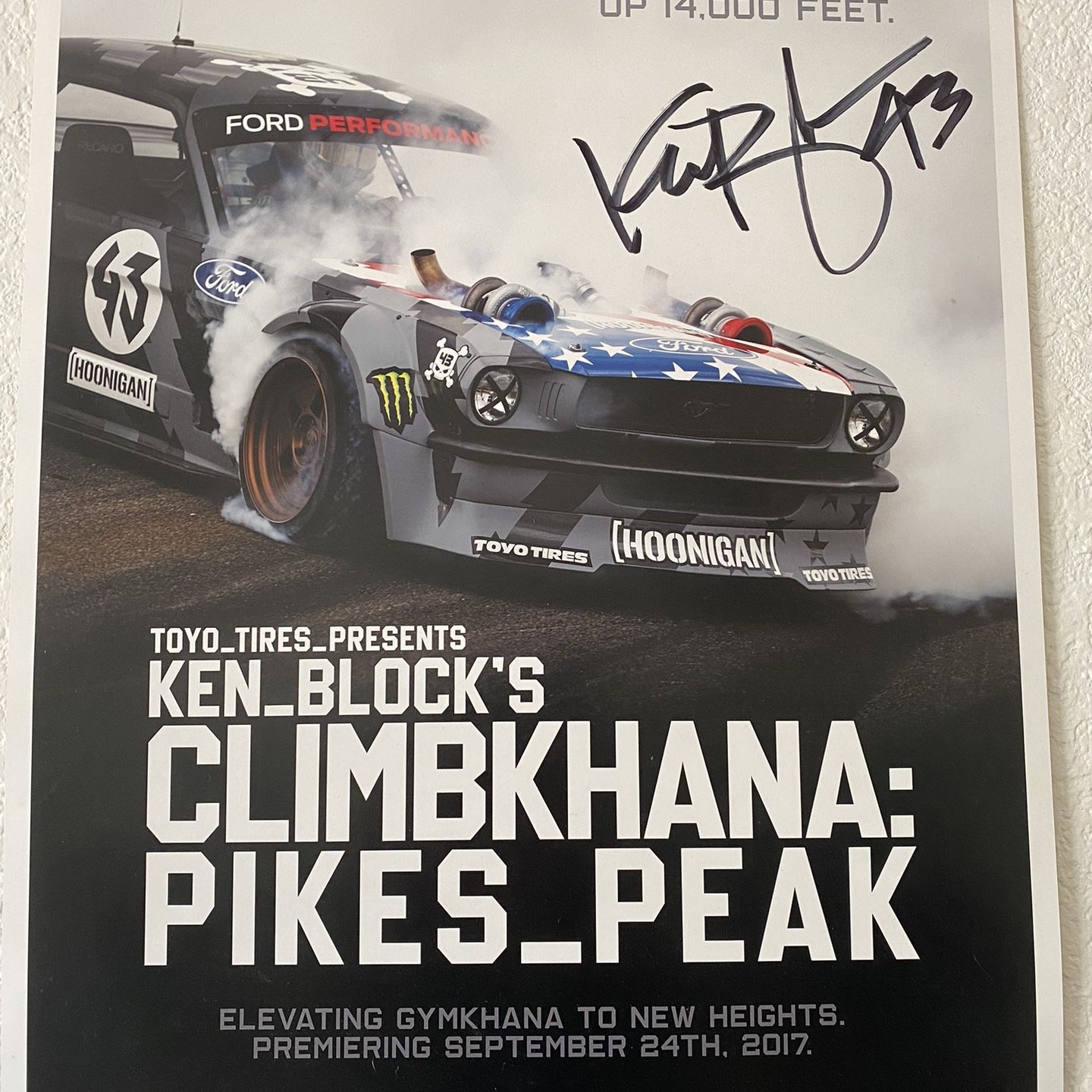 Ken Block Autographed Signed Posted for Sale in Anaheim, CA