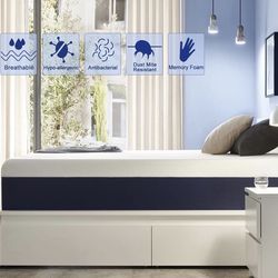 King size memory foam mattress