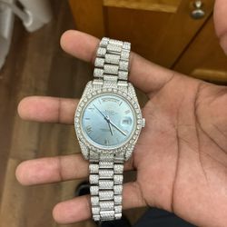 Iced Out Rolex 36mm