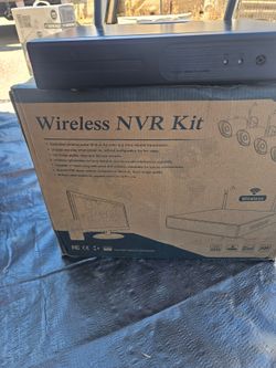 Wireless NVR Security Camera System –