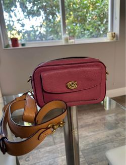 Coach pink purse 