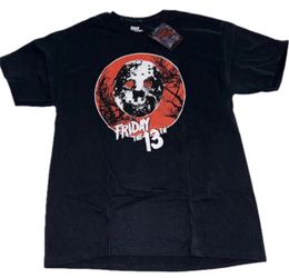 Friday The 13th Jason Mask Halloween T Shirt Men’s Large New