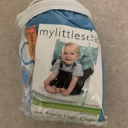 My Little Seat Travel High Chair Hula Loops Booster Seat
