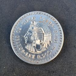 5 Pesos Silver Coin