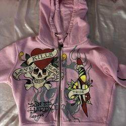 ed hardy zip up