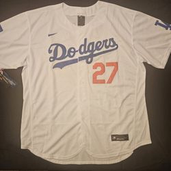 Nike AUTHENTIC Los Angeles Dodgers Trevor Bauer #27 2020 World Series Jersey Size 56 (New With Tags)