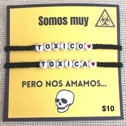 Pulsera Para Novios San Valentin / Valentines Bracelet For Girlfriend And Boyfriend