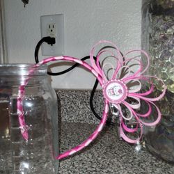 Headband And Removable Hello Kitty Inspired Hairbow