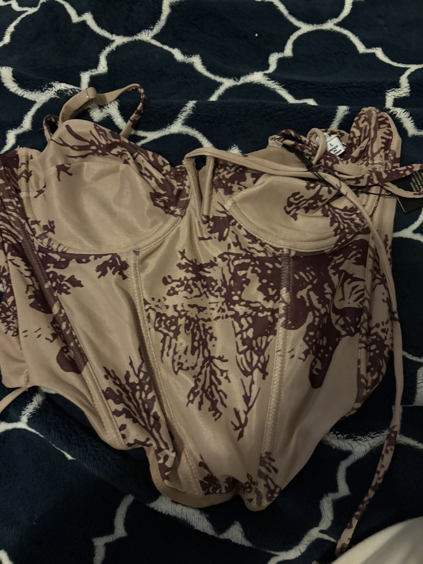 Corset Top New Size Large