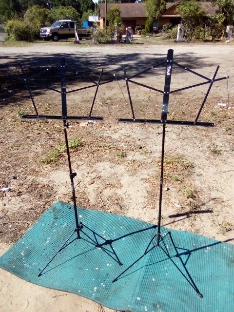Two Music Stands Two For $20 Or Use For Tablet Holder