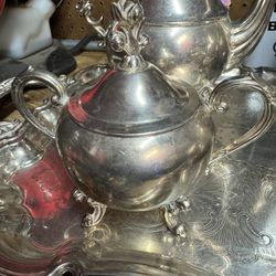 Silver Plated Tea Set 