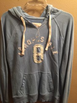 Aeropostale baby blue sweatshirt..adult m
