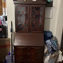 Antique hutch/ desk