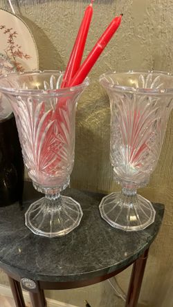 Cristal Candle Holders