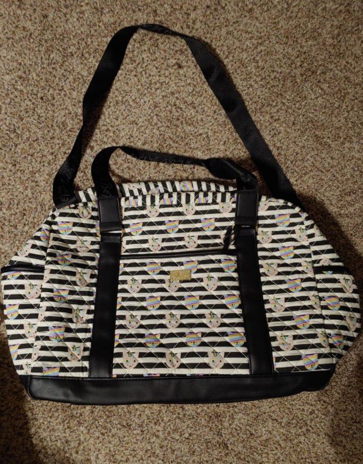 NWOT Betsey Johnson Weekender Bag!