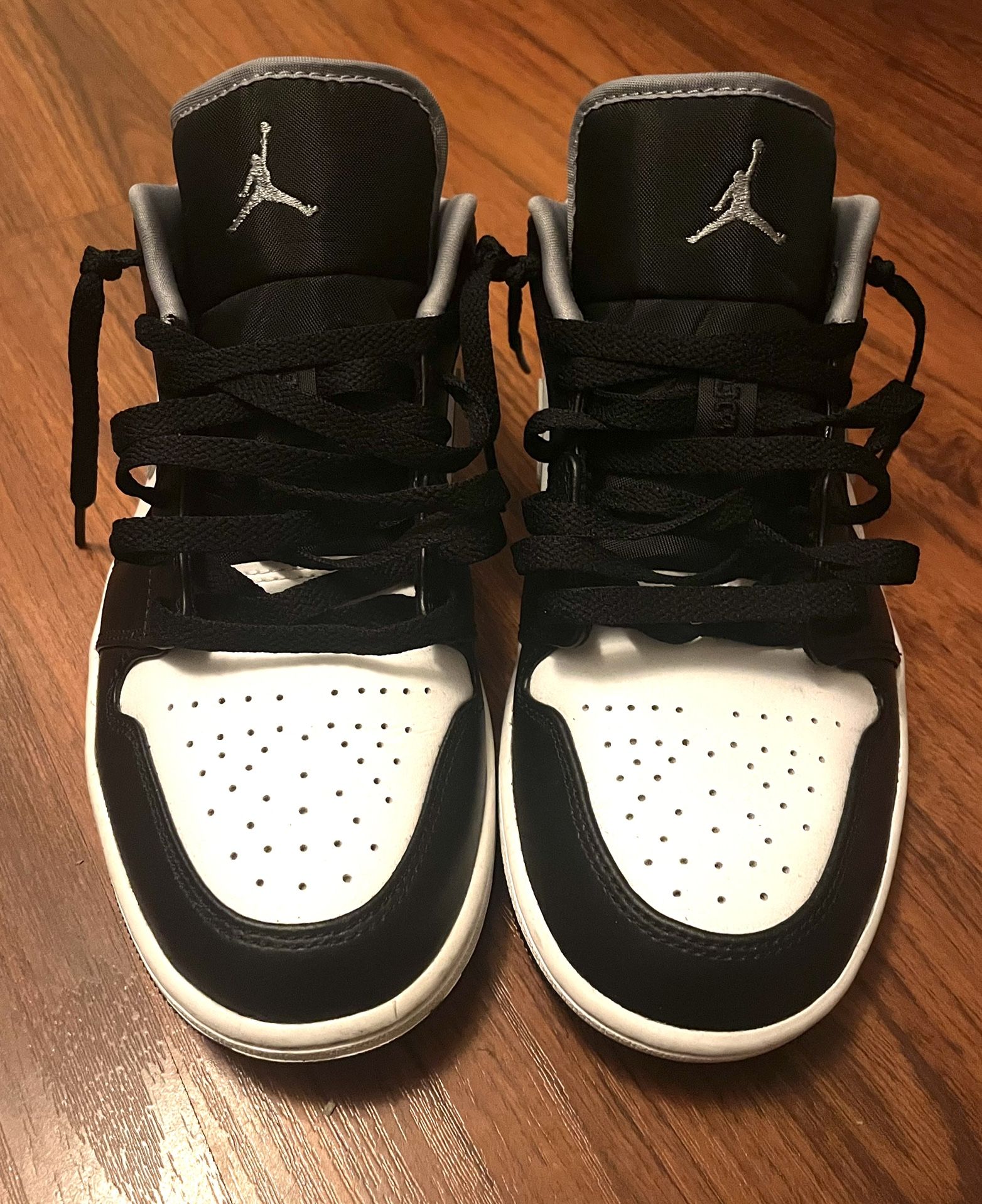 Air Jordan 1 Low ´ Black White Particle Grey ’