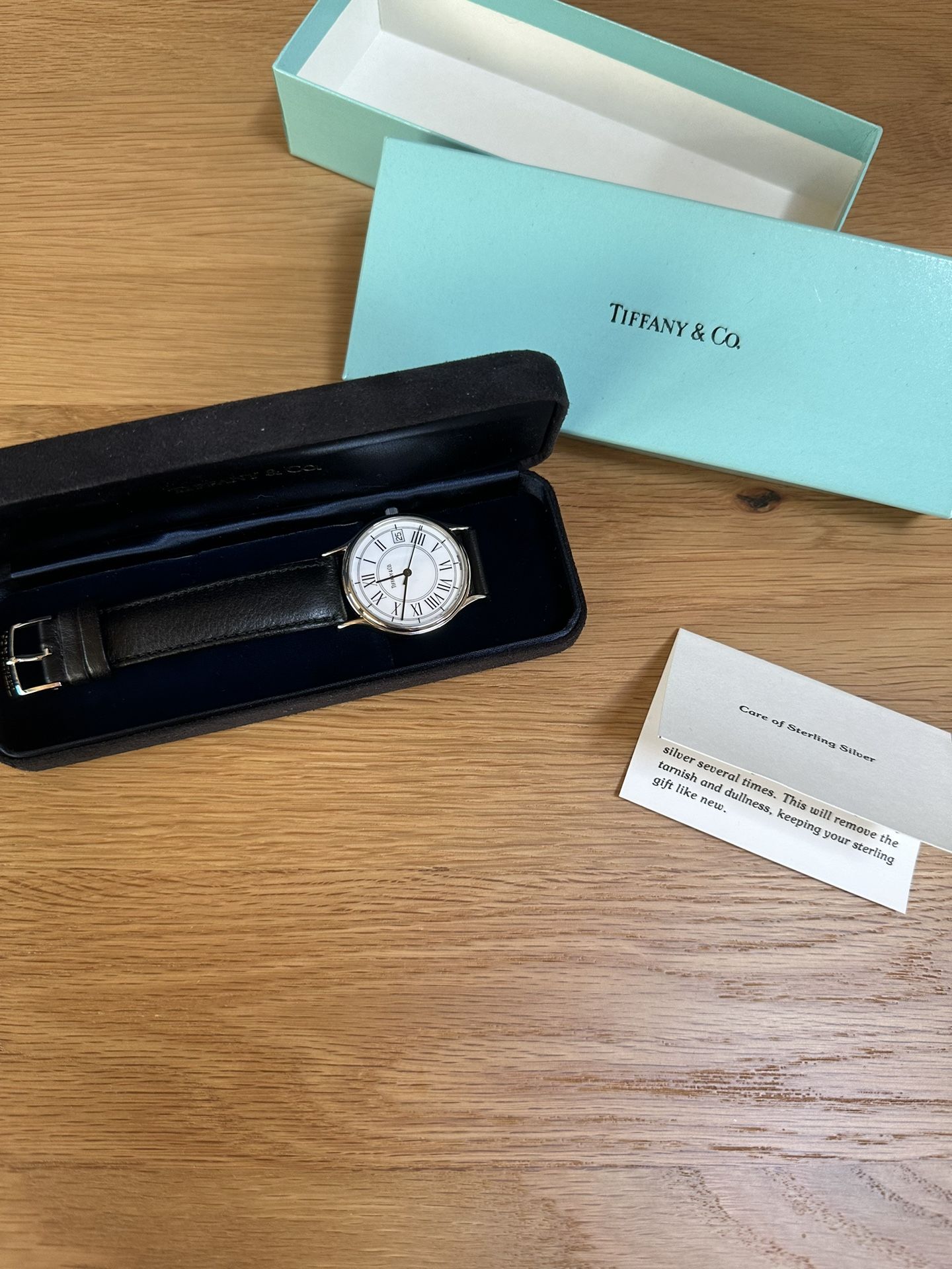 Tiffany & Co. Portfolio 33mm Round Stainless Steel Wrist Watch,New Products : American Fashion Style Bags On Sale