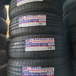 225 75 15 Vendo Set De Llantas NUEVAS De La Marca ✅️ American 🏈