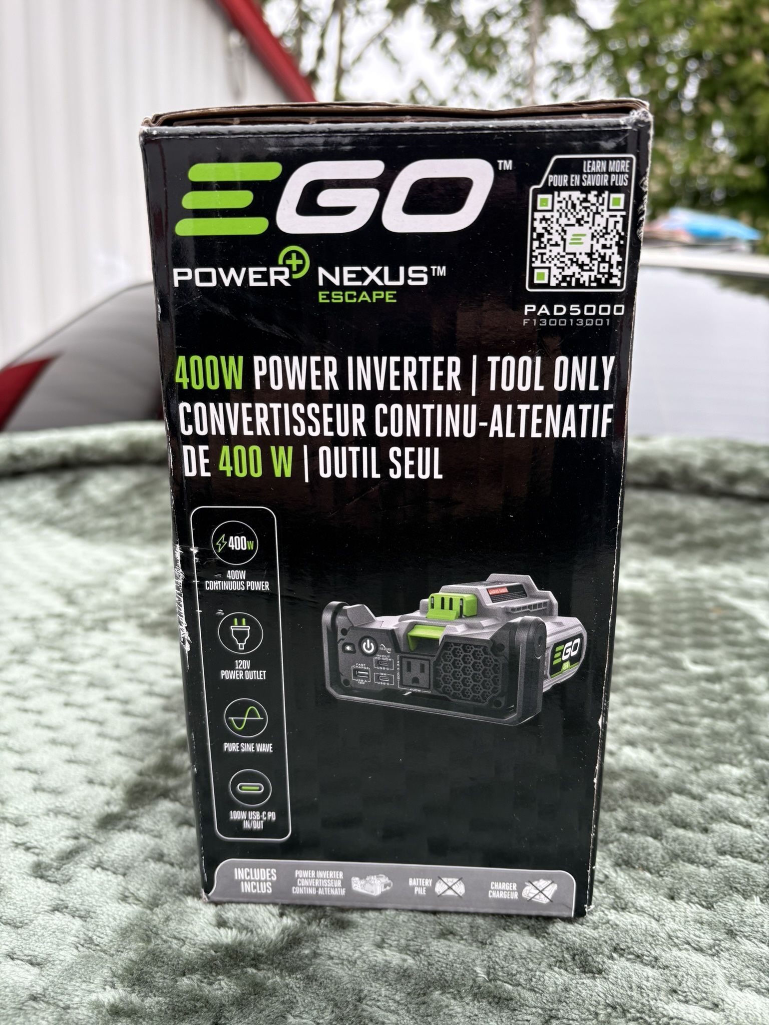 Ego Power Nexus Power Inverter 400 Watts