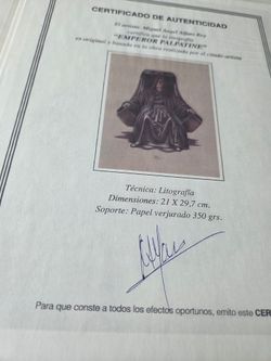star wars artist Miguel alfaro rey emperor Palpatine