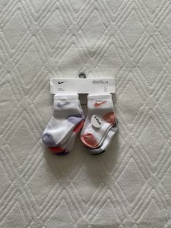Baby Girl Nike Socks – 6 Pack