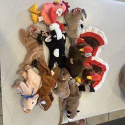 Farm Animal, Beanie Baby Lot Rare