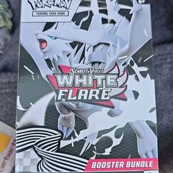 Pokemon TCG Scarlet & Violet White Flare Booster Pack of 6 Sealed