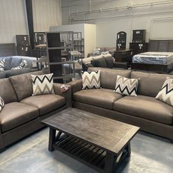2-piece Sofa & Loveseat American Made 