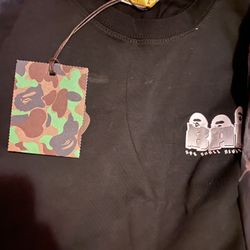 BAPE Stroke Camo Distortion Tee