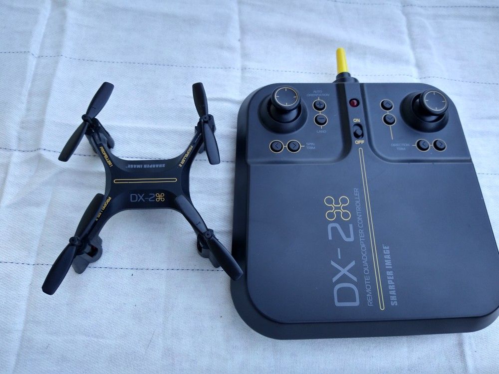 Sharper Image DX-2 Remote Quadcopter Controller Drone ( Parts)