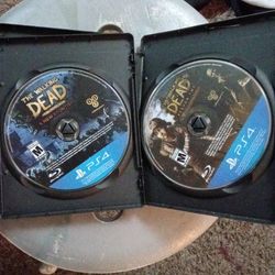 Walking Dead PS4 Games. Both For $10!!!
