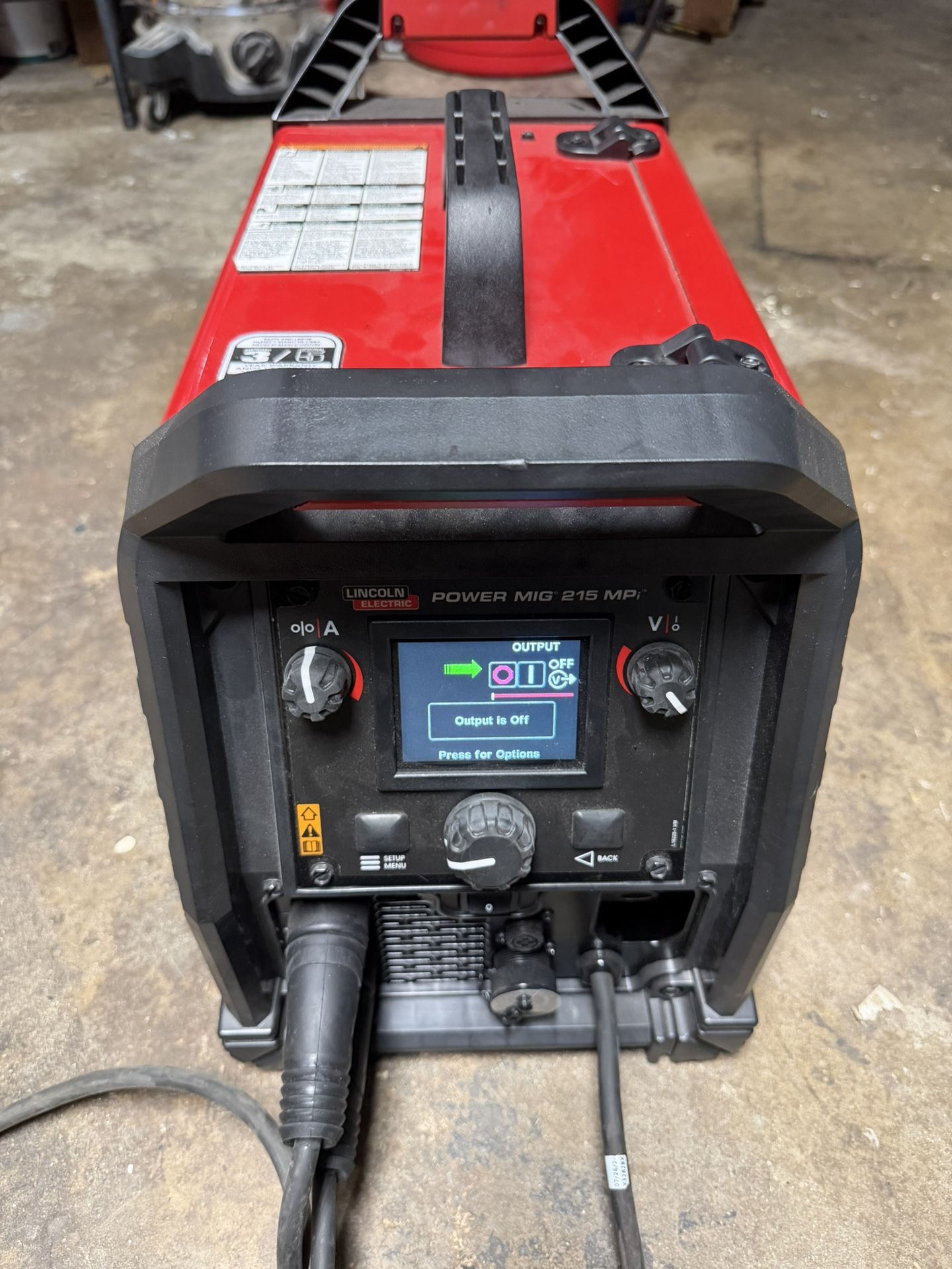 Lincoln POWER MIG 215 MPi Multi-Process Welder 
